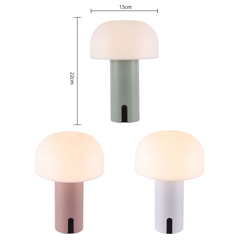 Europese design paddestoel tafellamp
