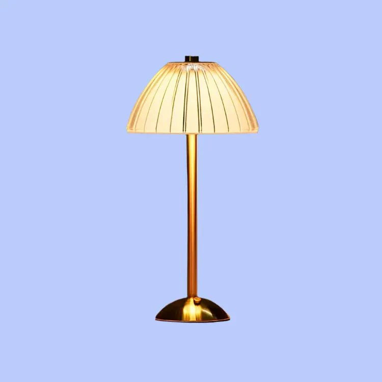 Kristal Metalen Draadloze Tafellamp
