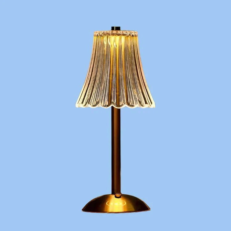 Kristal Metalen Draadloze Tafellamp